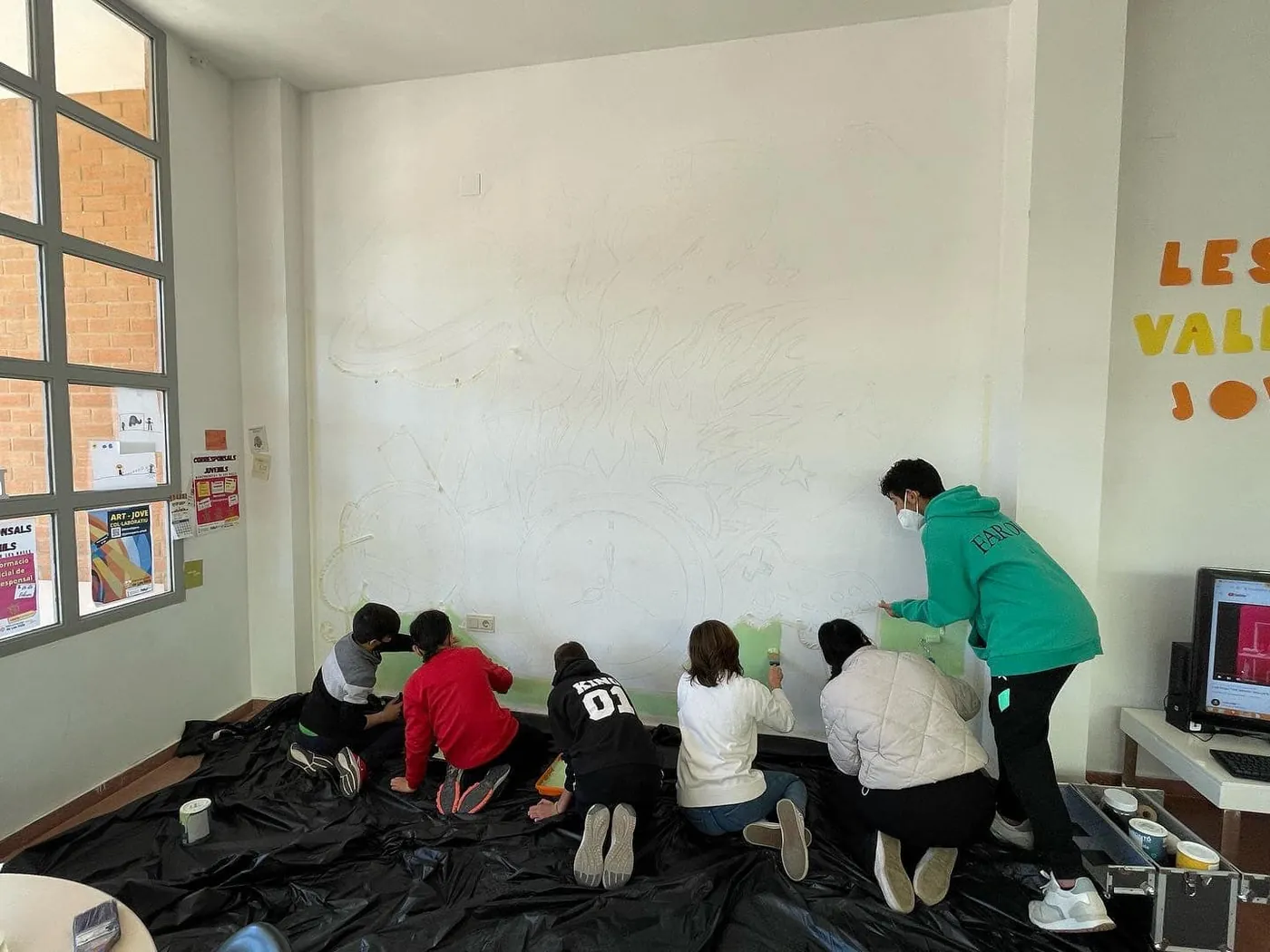Obra de talleres en Valencia